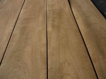 China Natural Burma Teak Wood Veneer Sheet Grade AA/A supplier