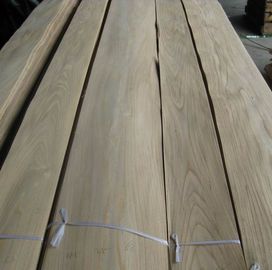 China Sliced Natural Chinese Elm Wood Veneer Sheet supplier