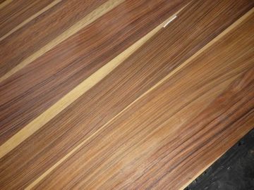 China Santos Rosewood Wood Veneer for High-End Interior Decoration supplier