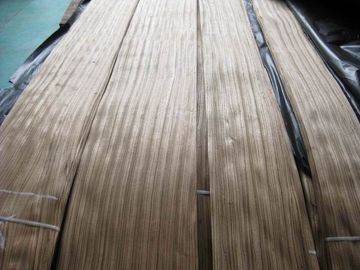 China Natural Zebrawood Wood Veneer for Projects supplier