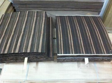 China Natural Amara Ebony Flooring Veneer, Sliced Wood Veneer supplier