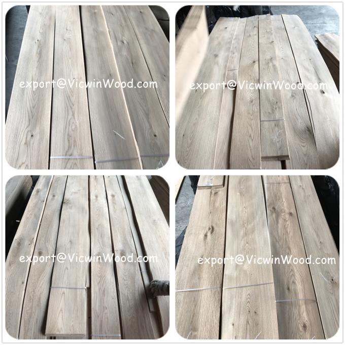 Sliced Natural American Knotty White Oak Wood Veneer Sheet