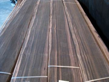 China Natural Macassar Ebony Wood Veneer Sheet Quarter Cut supplier