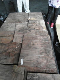 China Natural Walnut Burl Wood Veneer For Interior Decoration supplier