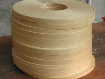 China Natural Golden Birch Wood Veneer Edge Banding Tape/Rolls supplier