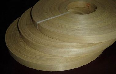 China Natural Golden Teak Wood Veneer Edge Banding Tape/Rolls supplier