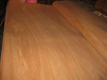 China Rotary Cut Red Canarium Wood Veneer Sheet, Face/Back Grade supplier