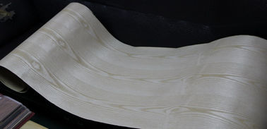 China Sliced Natural American White Ash Wood Veneer Rolls With Fleece Backed supplier