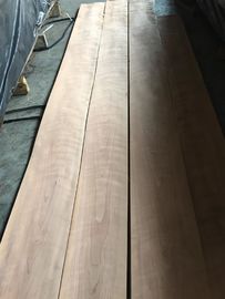 China Natural Figured American Cherry Wood Veneer Sheet supplier