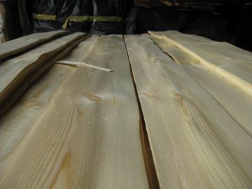 Sliced Natural Knotty Pine Wood Veneer Sheet supplier