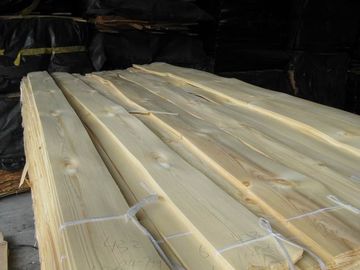 Sliced Natural Knotty Pine Wood Veneer Sheet supplier