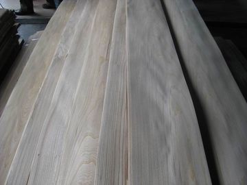 Sliced Elm Wood Veneer Sheet Flower/Straight Cut supplier