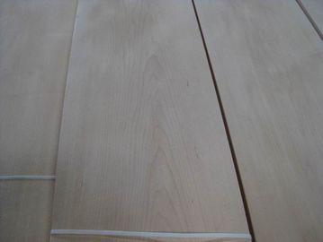 Sliced Natural American Maple Wood Veneer Sheet supplier