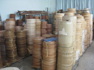 Natural Chinese Cherry Wood Veneer Edge Banding Tape/Rolls supplier