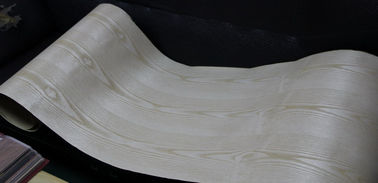 Sliced Natural American White Ash Wood Veneer Rolls With Fleece Backed supplier