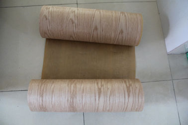 Sliced Natural American White Oak Wood Veneer Rolls With Fleece Backed supplier