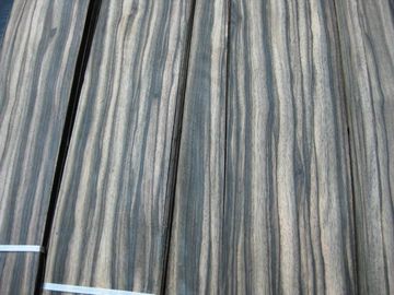 Sliced Natural Macassar Ebony Wood Veneer Sheet supplier