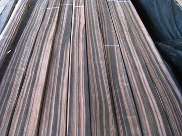 Sliced Natural Macassar Ebony Wood Veneer Sheet supplier