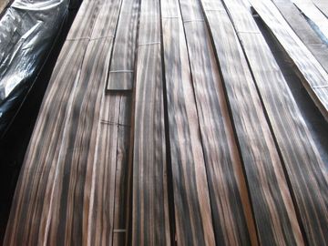 Sliced Natural Macassar Ebony Wood Veneer Sheet supplier