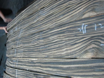 Sliced Natural Macassar Ebony Wood Veneer Sheet supplier