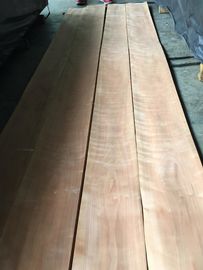 Natural Figured American Cherry Wood Veneer Sheet supplier