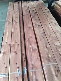 Sliced Natural Aromatic Red Cedar Wood Veneer Sheet supplier