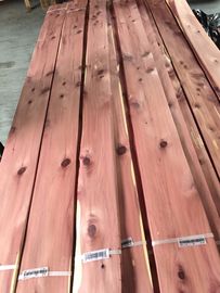 Sliced Natural Aromatic Red Cedar Wood Veneer Sheet supplier