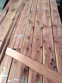 Sliced Natural Aromatic Red Cedar Wood Veneer Sheet supplier